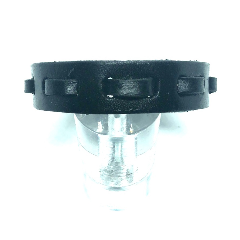 Black Leather Bracelet